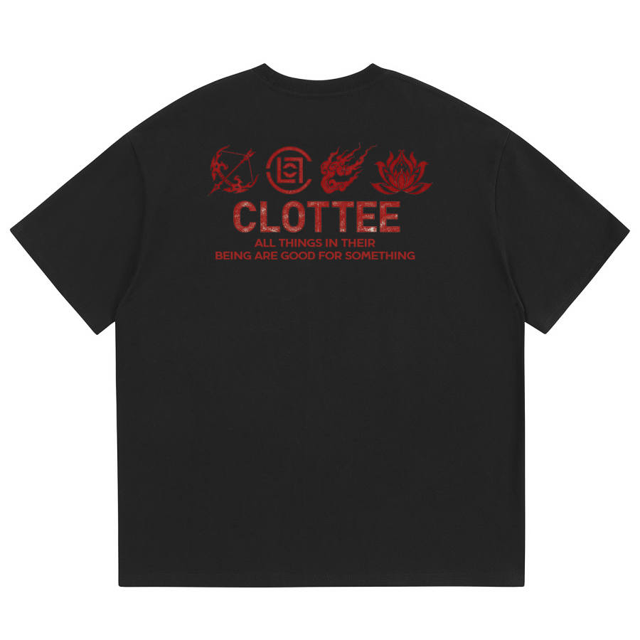 CLOT T Shirts Unisex Crew Neck Moderate Straight Fit