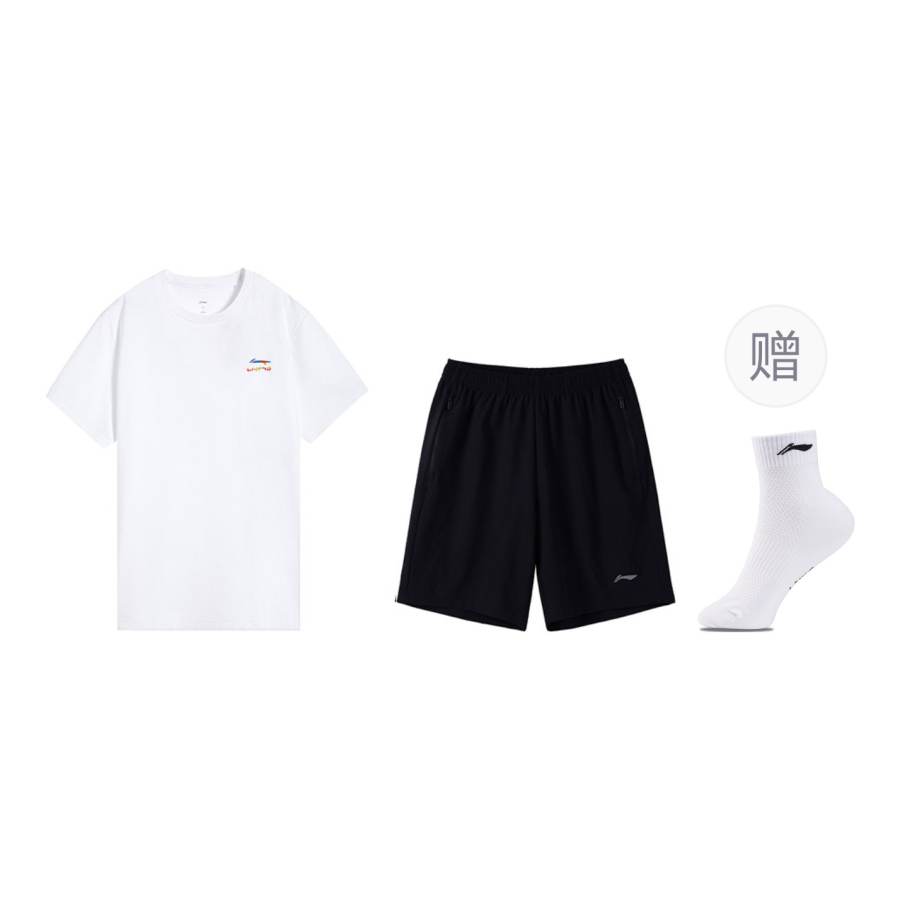 Li-Ning Li Ning Casual Sportswear Men's Crew Neck Thin
