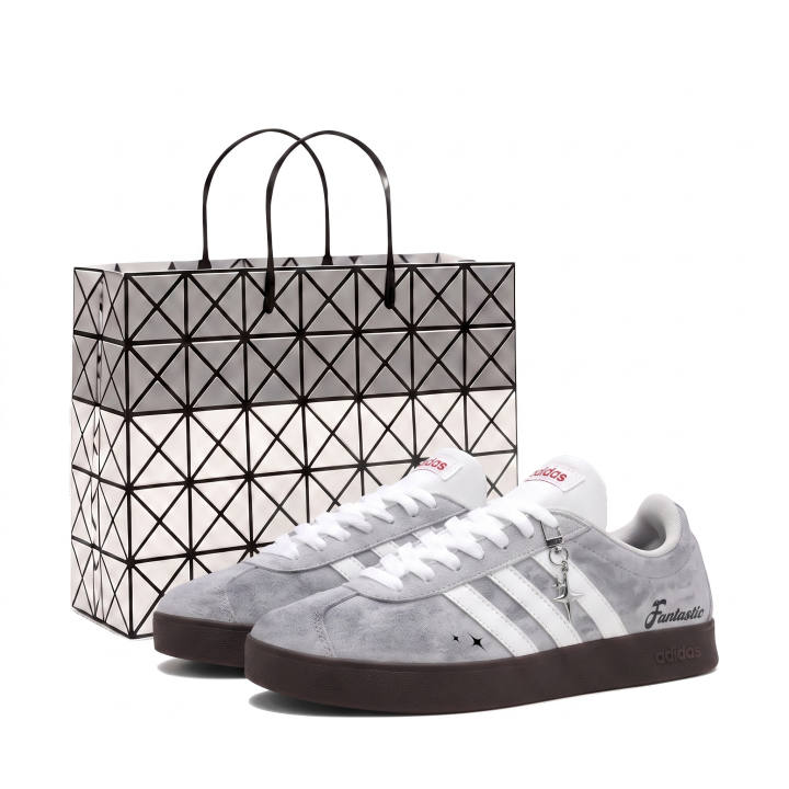 Adidas Adidas Vl Court Classic German Army Trainers Unisex Low Top Gray