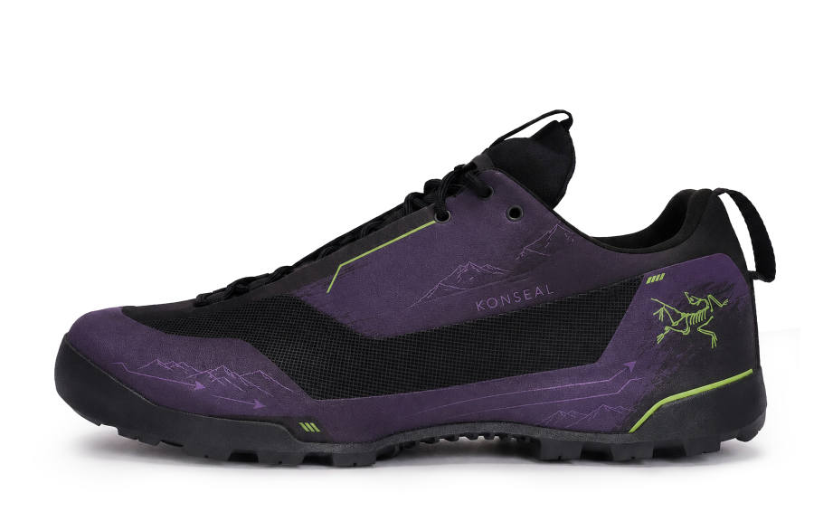 Arcteryx KONSEAL Mountaineering & Hiking Shoes Men's Low Top Purple