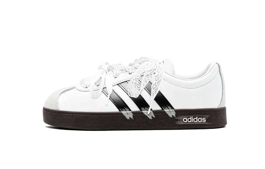 Adidas Neo VL Court 2.0 German Army Trainers Unisex Low Top White/Silver