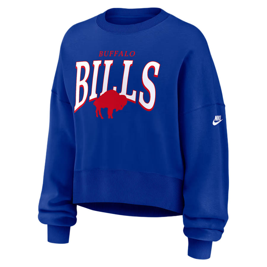 Nike Nike NFL Sweatshirts Women's Royal Crew Neck Moderate