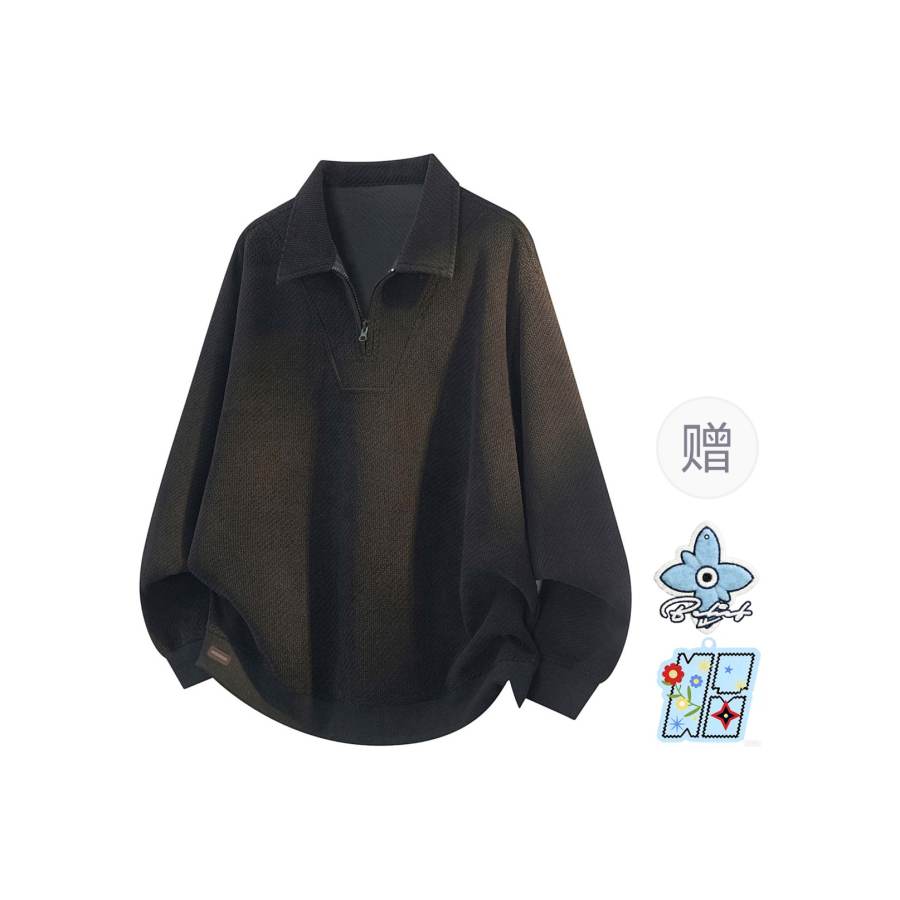 WARRIOR WARRIOR Polo Shirts Unisex Lapel Moderate Straight Fit