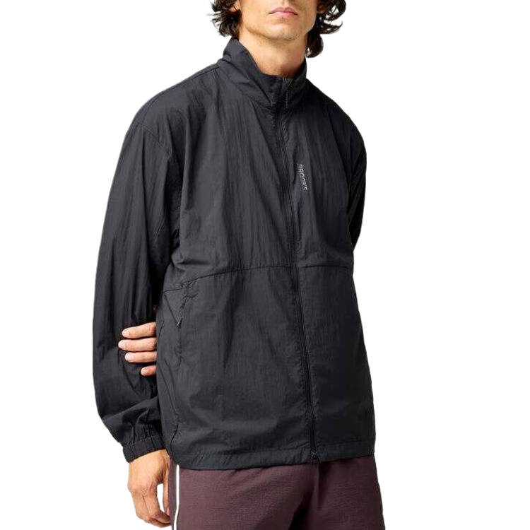 Brooks Brooks Jackets Men's Black Stand Collar Moderate