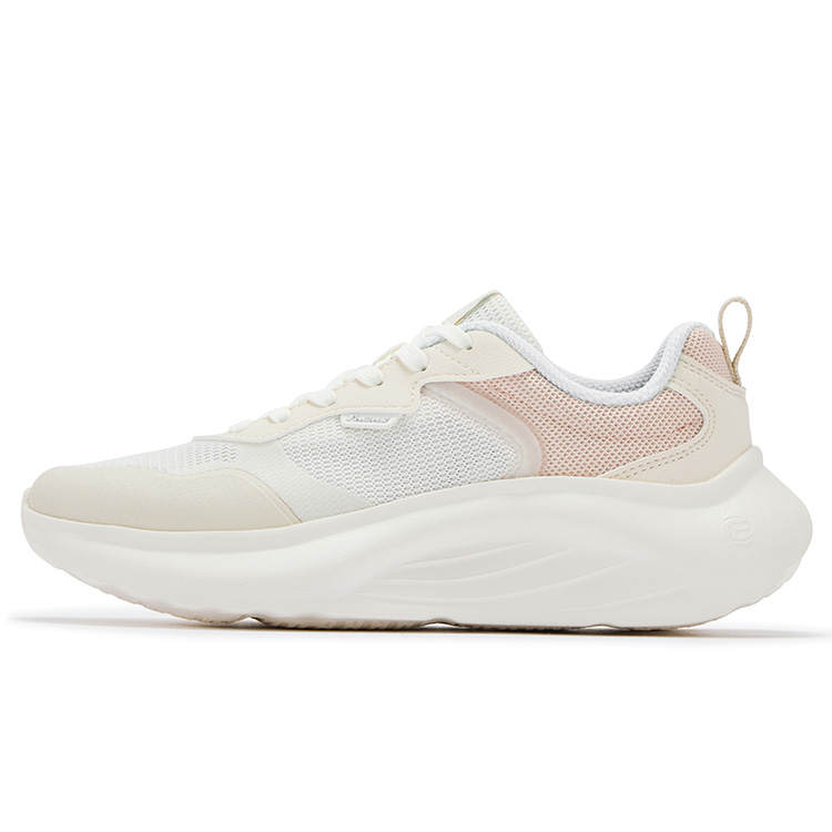361° Cushioning Abrasion Resistant Low top Running Shoes Women's White Umber