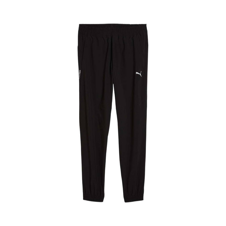 PUMA Casual Pants Men's Black Moderate Cuffed Pants