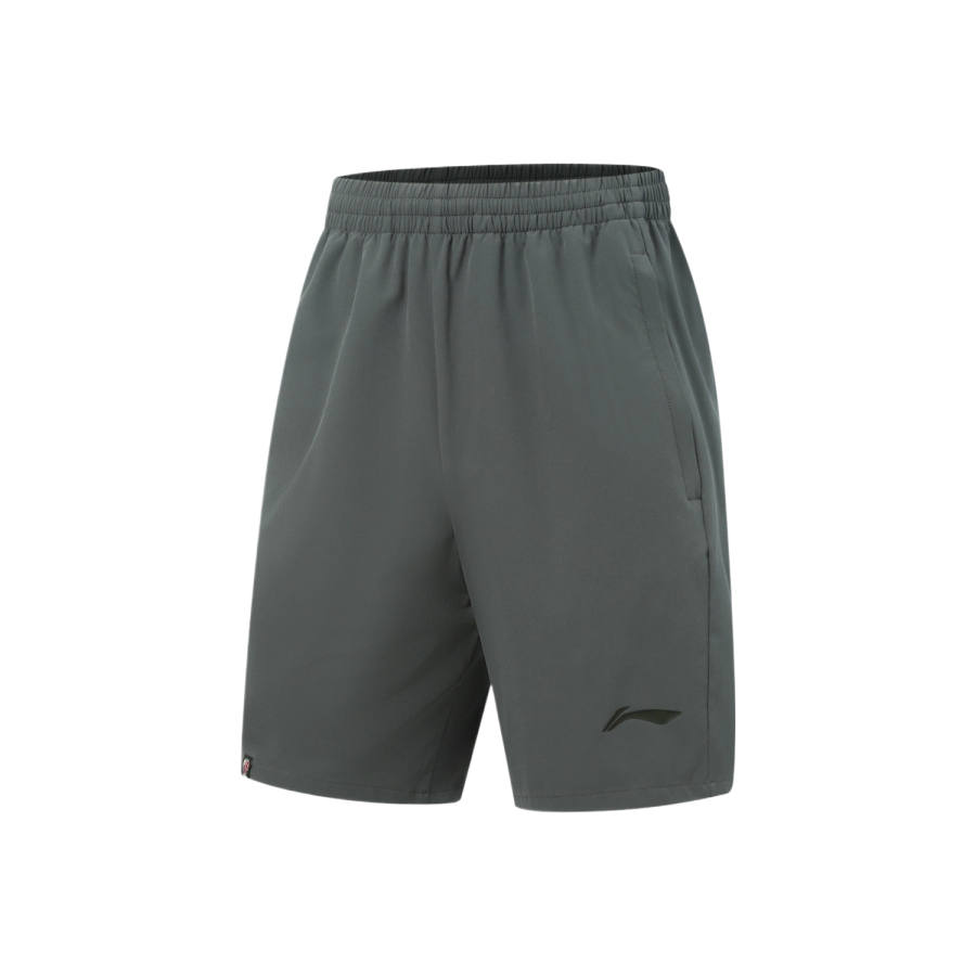 Li-Ning Li Ning CBA Collection Sports Shorts Men's Black Pine Gray Moderate