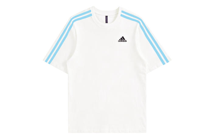 Adidas Adidas MUST HAVES T Shirts Unisex Ecru Crew Neck Moderate Straight Fit