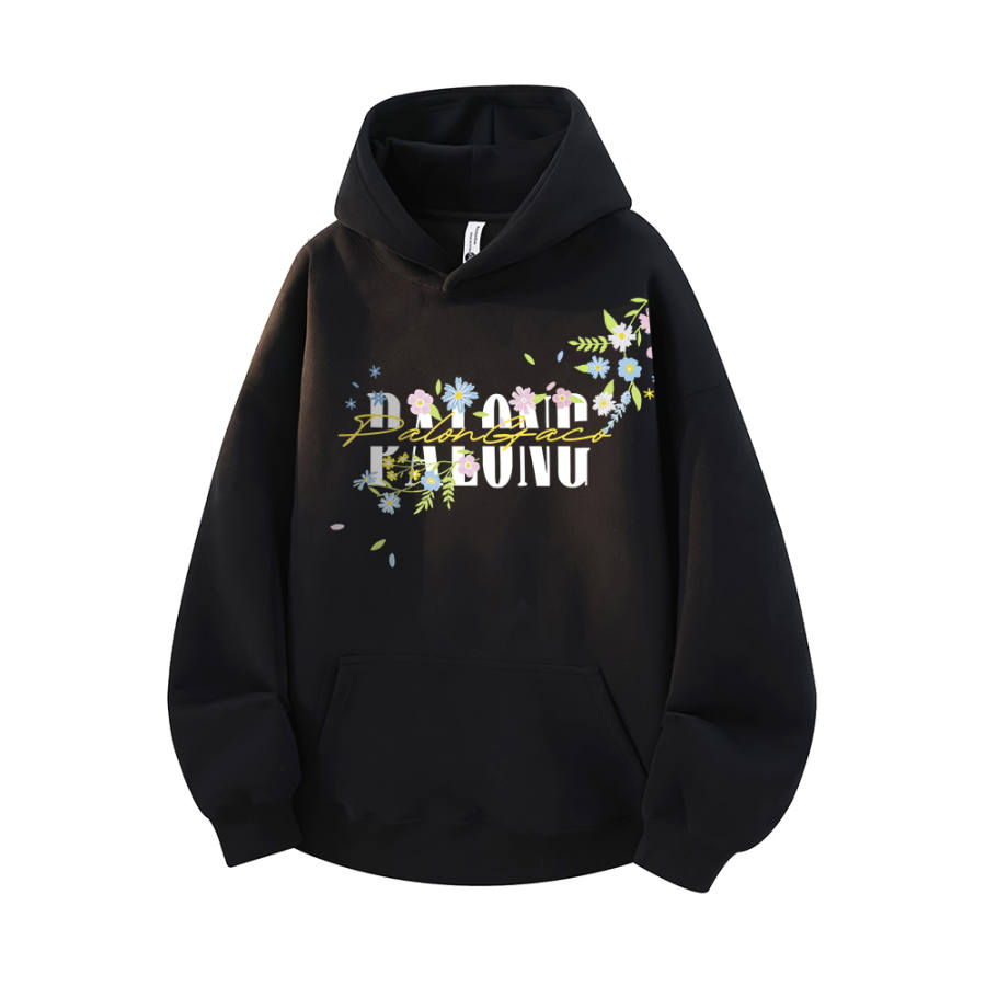 PAL ONGACO Sweatshirts Unisex Hooded Non Detachable Moderate Straight Fit