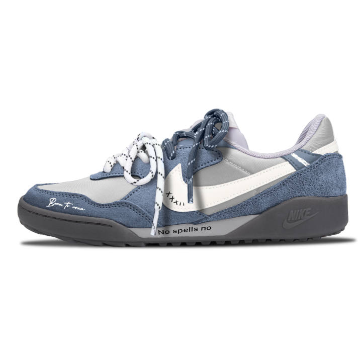 Nike Nike Terra Manta Casual Shoes Men's Low Top Navy Blue/White/Grey/Black