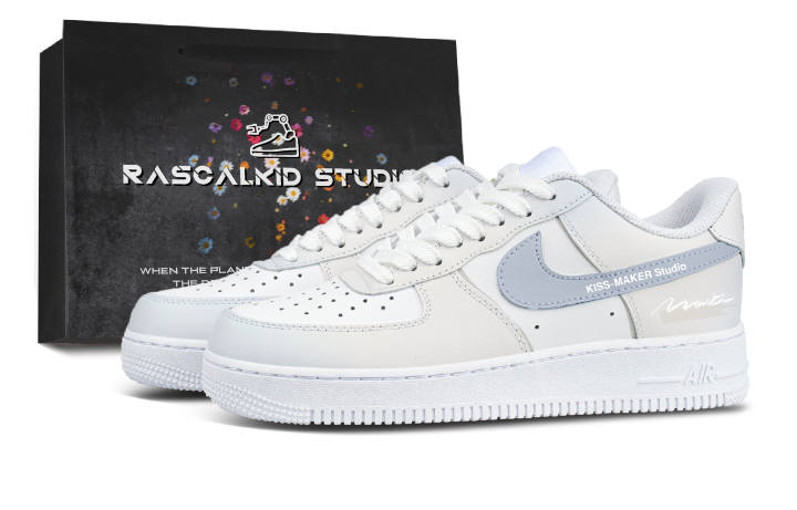 Nike Nike Air Force 1 Skateboard Shoes Unisex Low Top White