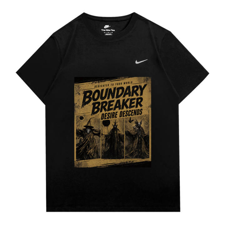 Nike Nike Sportswear T Shirts Unisex Black Crew Neck Moderate Straight Fit