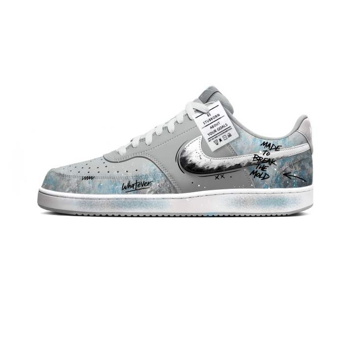 Nike Nike Skateboard Shoes Men's Low Top Gray