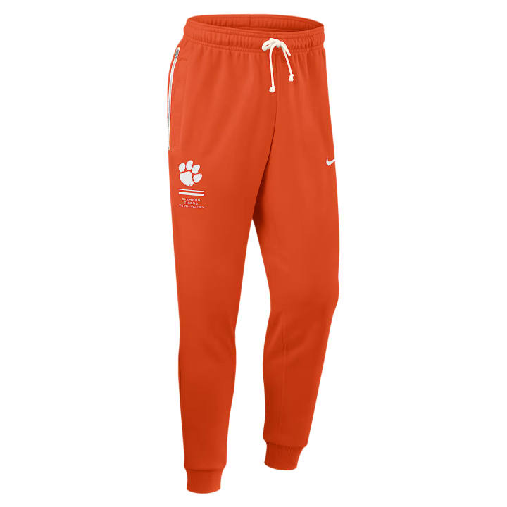 Nike Nike Dri Fit College Knitted Sweatpants Men's Orange Moderate Tapered Pants