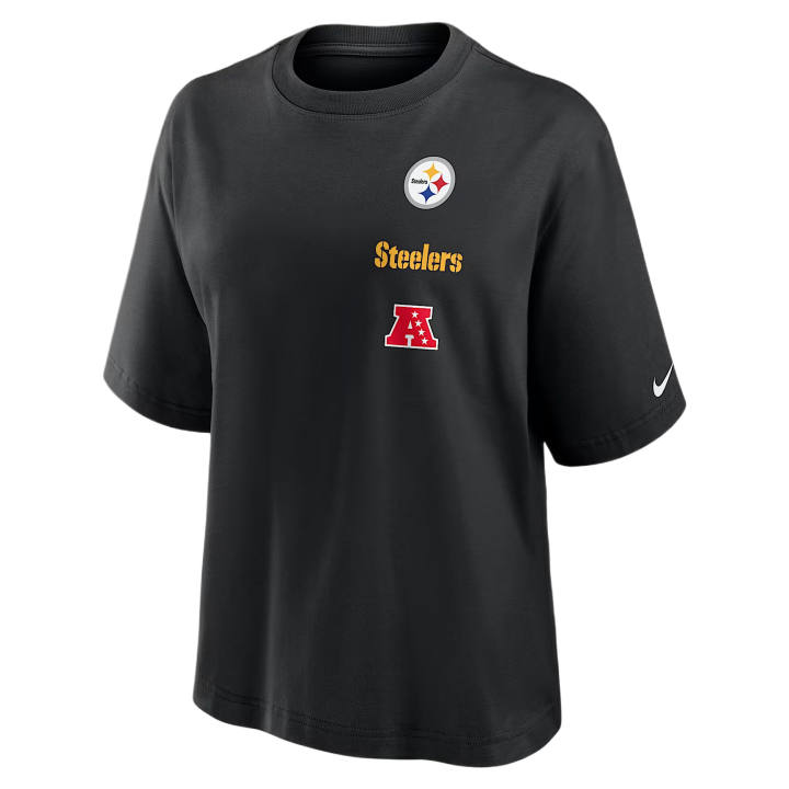 Nike Nike NFL T Shirts Women's Black Crew Neck