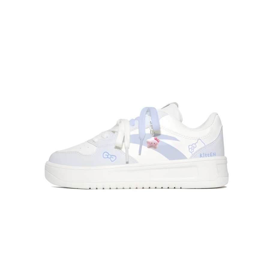 ANTA Skateboard Shoes Unisex Low Top Blue