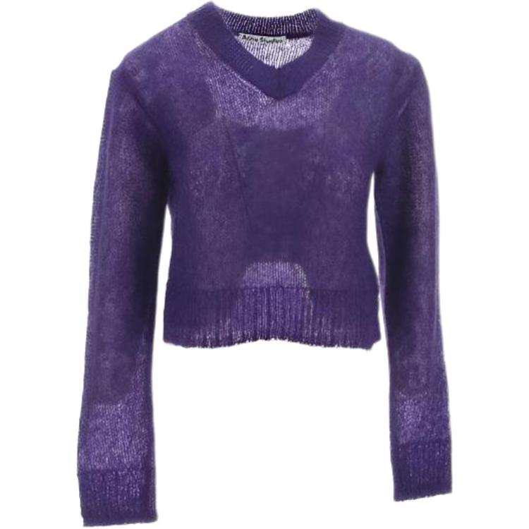 Acne Studios Acne Studios Sweaters Women's Purple V Neck Moderate