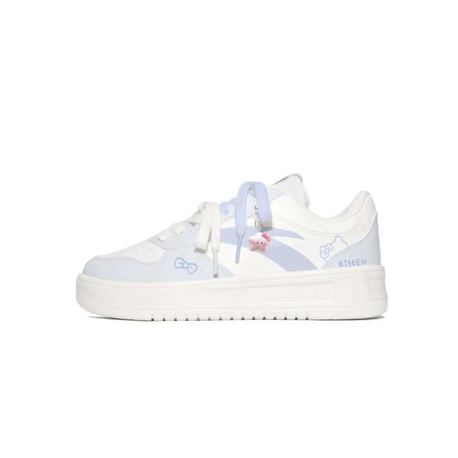 ANTA Easy Skateboard Shoes Women's Low Top Blue