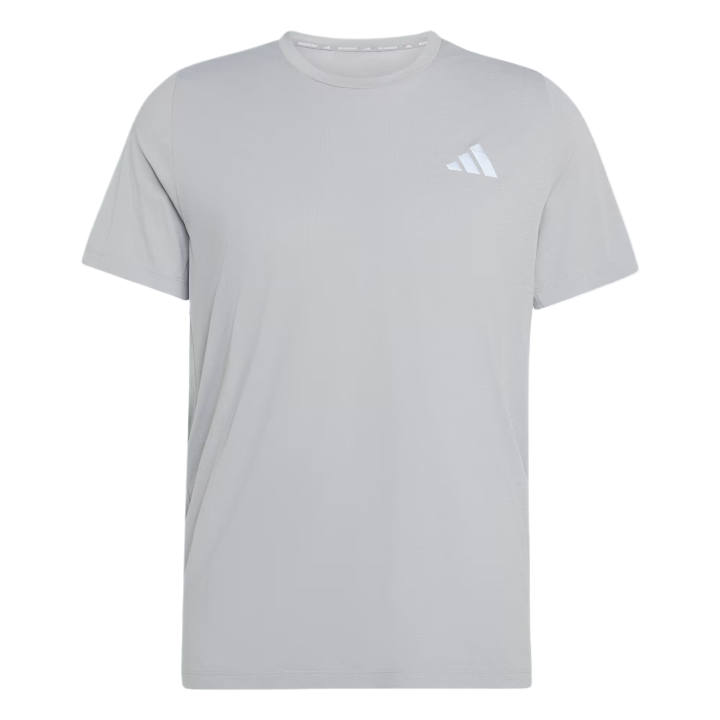 Adidas Adidas Running T Shirts Men's Medium Gray Heather Crew Neck
