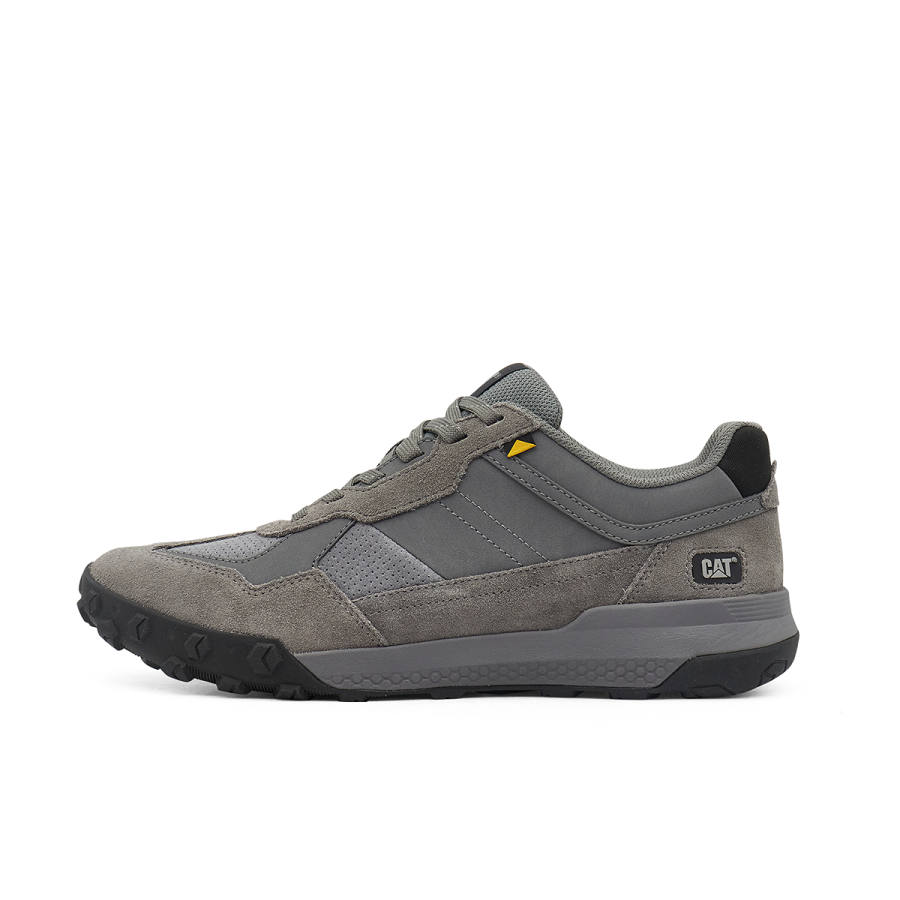 CAT Casual Shoes Men's Low Top Black/Dark Brown/Khaki Green