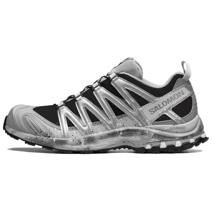 SALOMON XA PRO 3D Running Shoes Unisex Low Top Black Silver