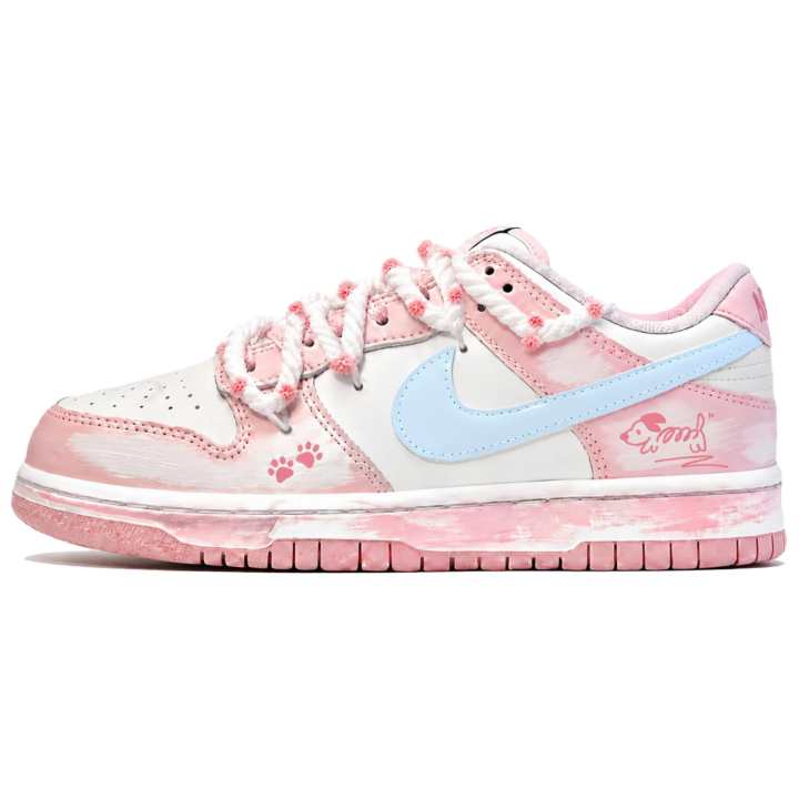 Nike Nike Dunk Skateboard Shoes Women's Low Top Blue