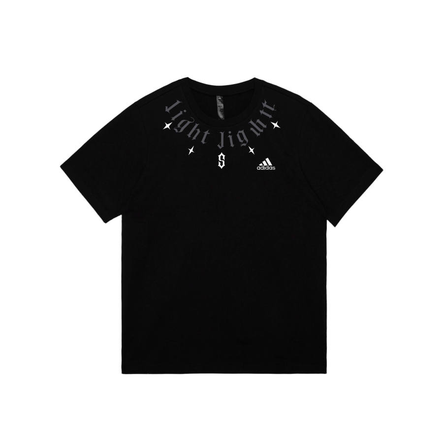 Adidas Adidas MUST HAVES T Shirts Unisex Black Crew Neck Moderate Straight Fit