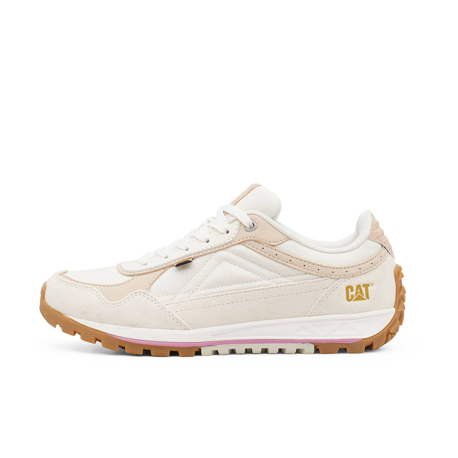 CAT Casual Shoes Women's Low Top Apricot
