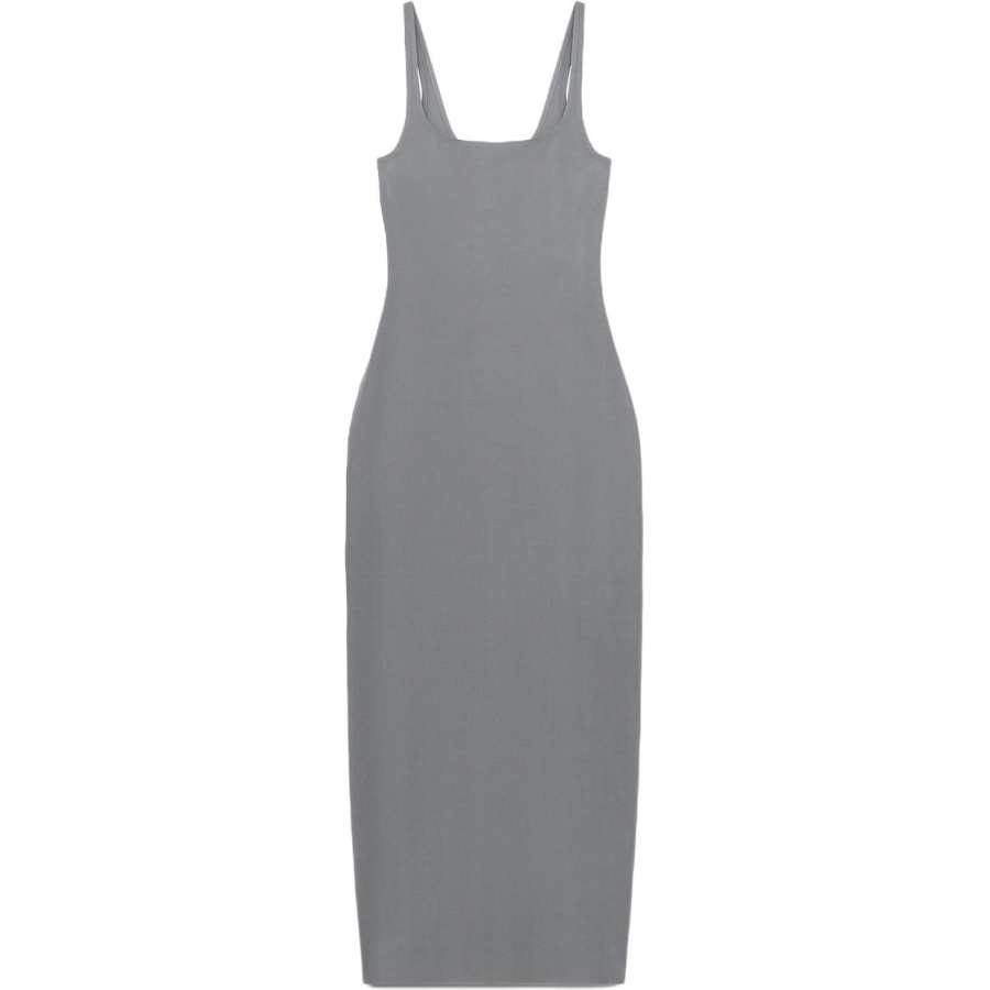 ZARA Slip Dresses Women's Gray Moderate