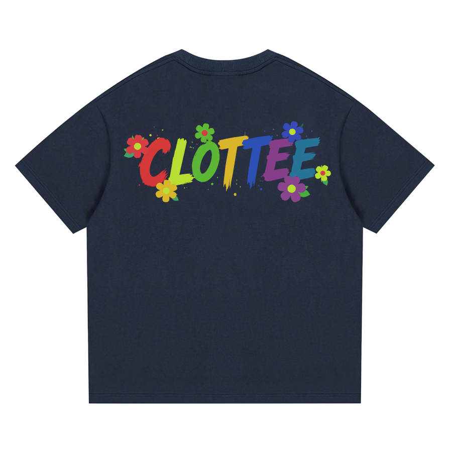 CLOT T Shirts Men's Crew Neck Moderate Straight Fit