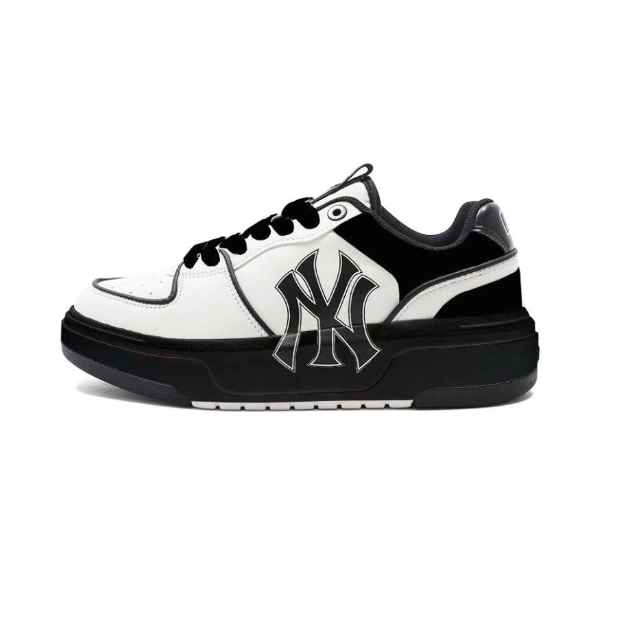 MLB MLB Chunky Liner Skateboard Shoes Unisex Low Top Black & White