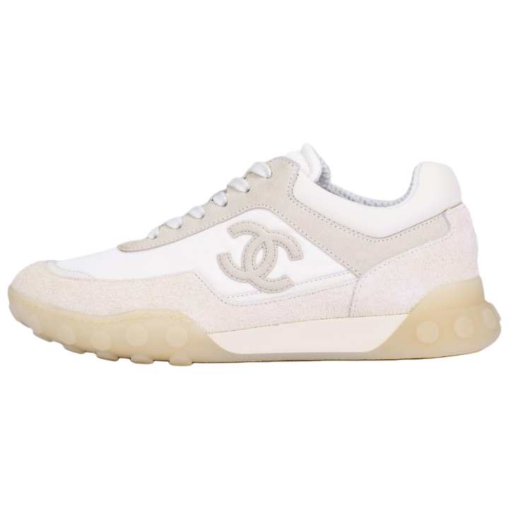 CHANEL CHANEL 26S Low top Casual Shoes Women's Ivory