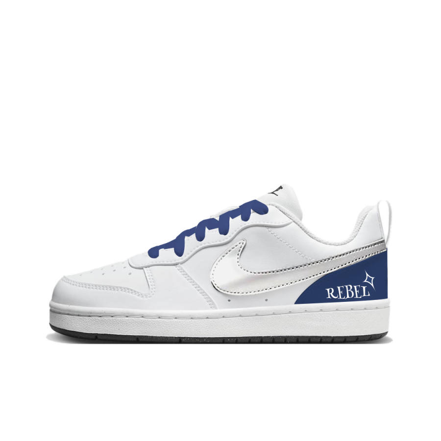 Nike Nike Court Borough Skateboard Shoes Unisex Low Top Blue