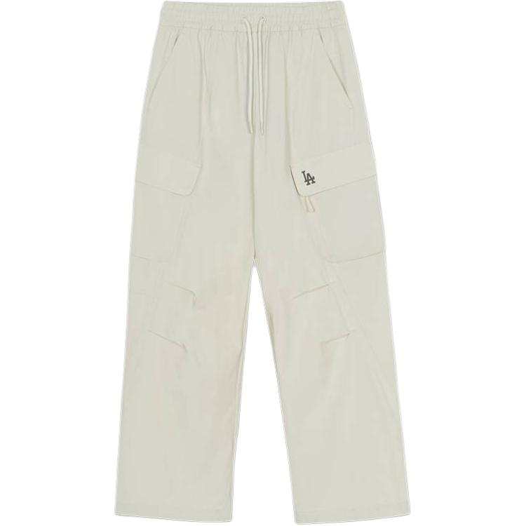 MLB Cargo Pants Unisex Los Angeles Dodgers/Dark Cream Moderate Wide Leg Pants