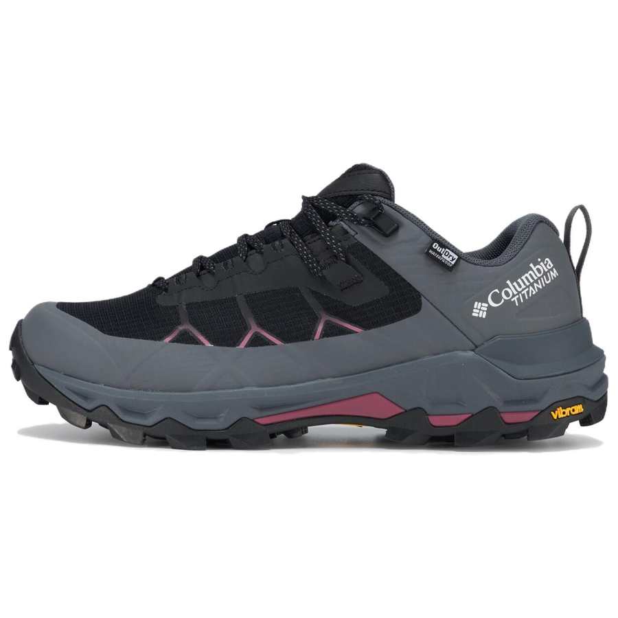 Columbia Peakfreak Mountaineering & Hiking Shoes Women's Low Top Black/Gray 010 Black 012