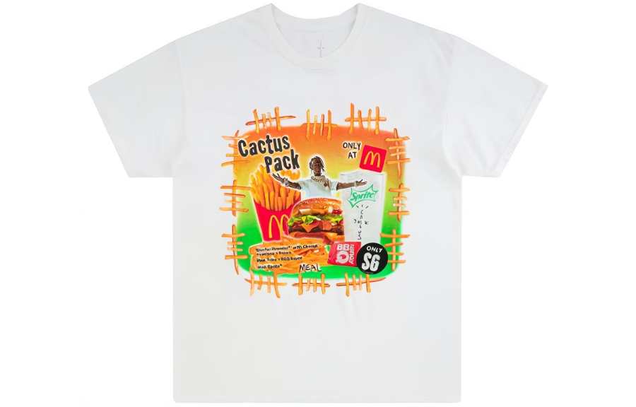 Travis Scott X McDonald's Cactus Pack Vintage Bootleg Ii T Shirt