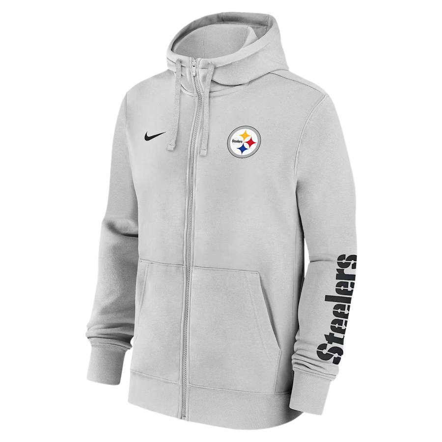 Nike Nike NFL Sweatshirts Men's Gray Hooded Non Detachable Moderate