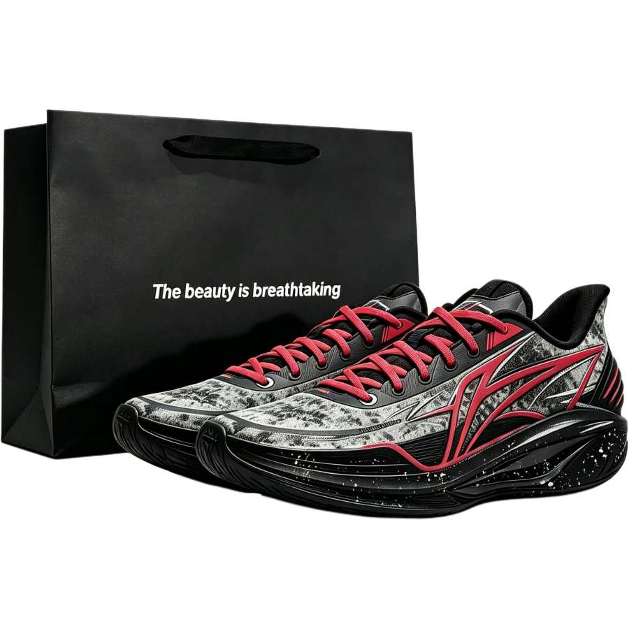 Li-Ning Li Ning Light Speed 4 Basketball Shoes Men's Low Top White
