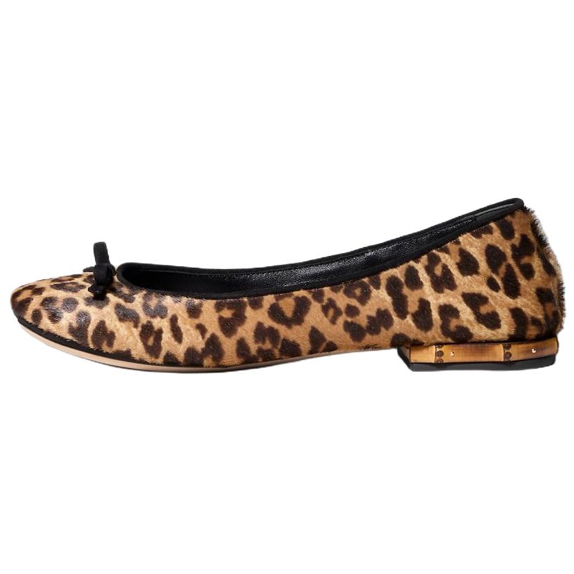 GUCCI Bamboo Women's Casual Shoes Women's Brown & Black