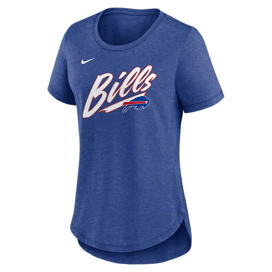 Nike Nike NFL T Shirts Women's Blue Crew Neck Moderate