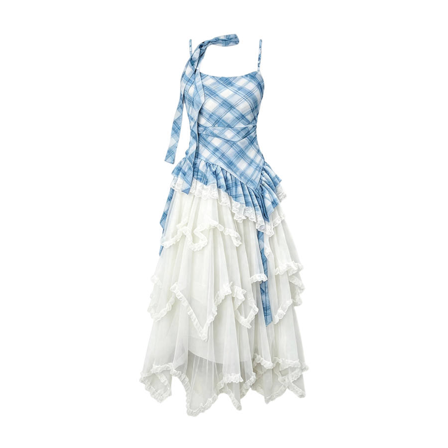TUSHIFEI Two Piece Skirt Sets Women's Camisole Moderate Midi Skirt