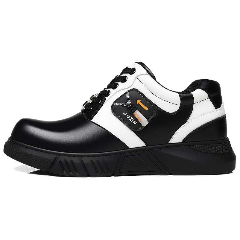 KJ Dress Shoes Men's Low Top White