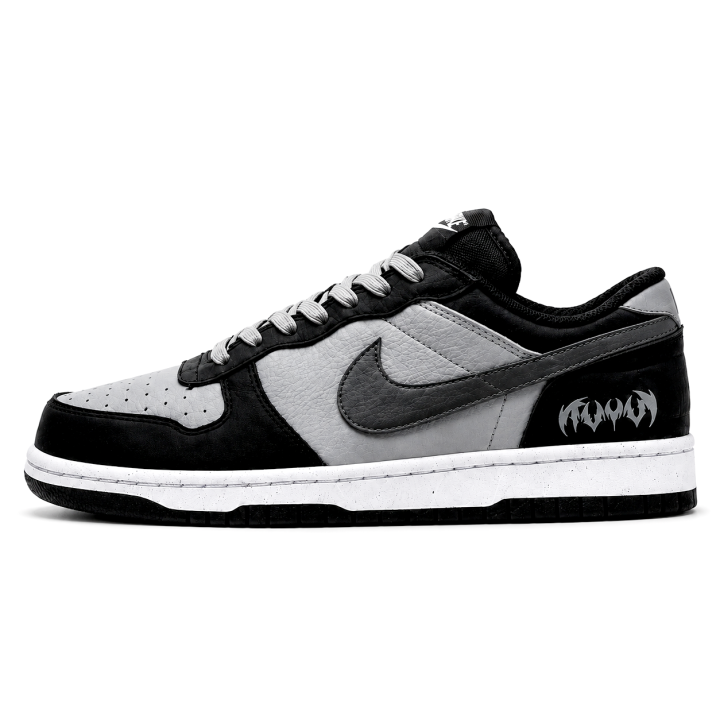 Nike Nike Big Skateboard Shoes Men's Low Top Gray