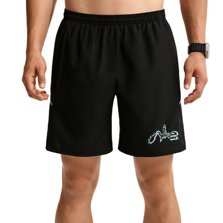 Nike Nike DRI FIT MILER Running Shorts Men's Black Moderate