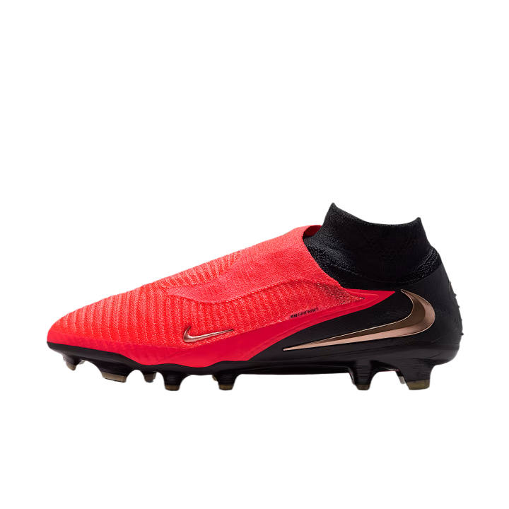 Nike Nike Phantom 6 Soccer Shoes Unisex High Top Bright Deep Red/Bright Deep Red/Black