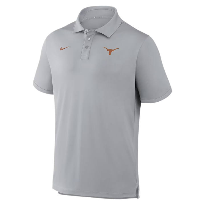 Nike Nike Dri Fit College Polo Shirts Men's Gray Polo Collar Moderate