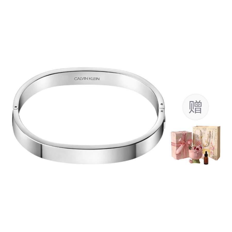 CALVIN KLEIN 316L Stainless Steel Instagram Style, Niche, Trendy, Luxury, Premium Aesthetic Versatile, Bangle Unisex