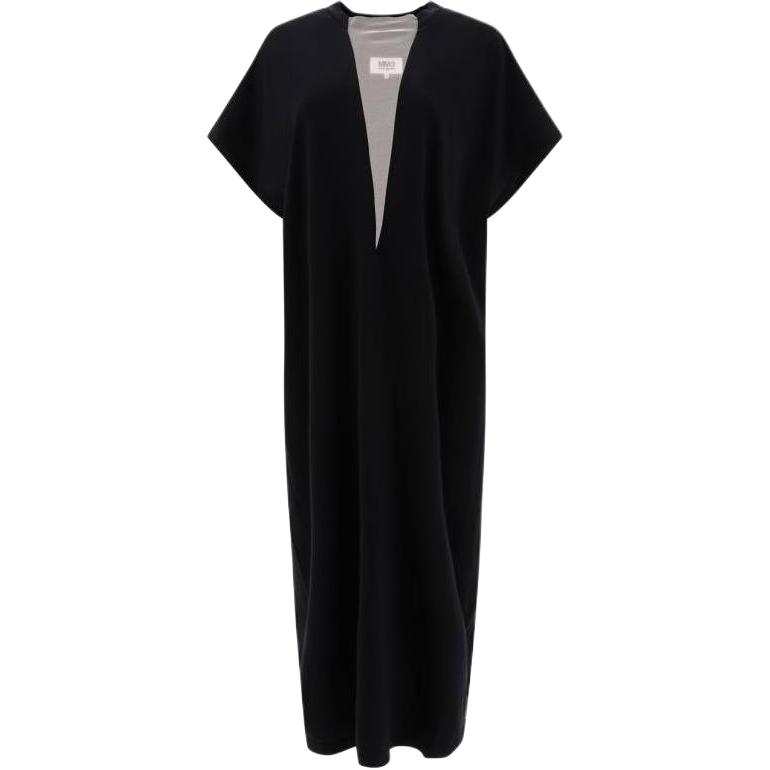 MM6 Maison Margiela Short Sleeved Dress Women's Black