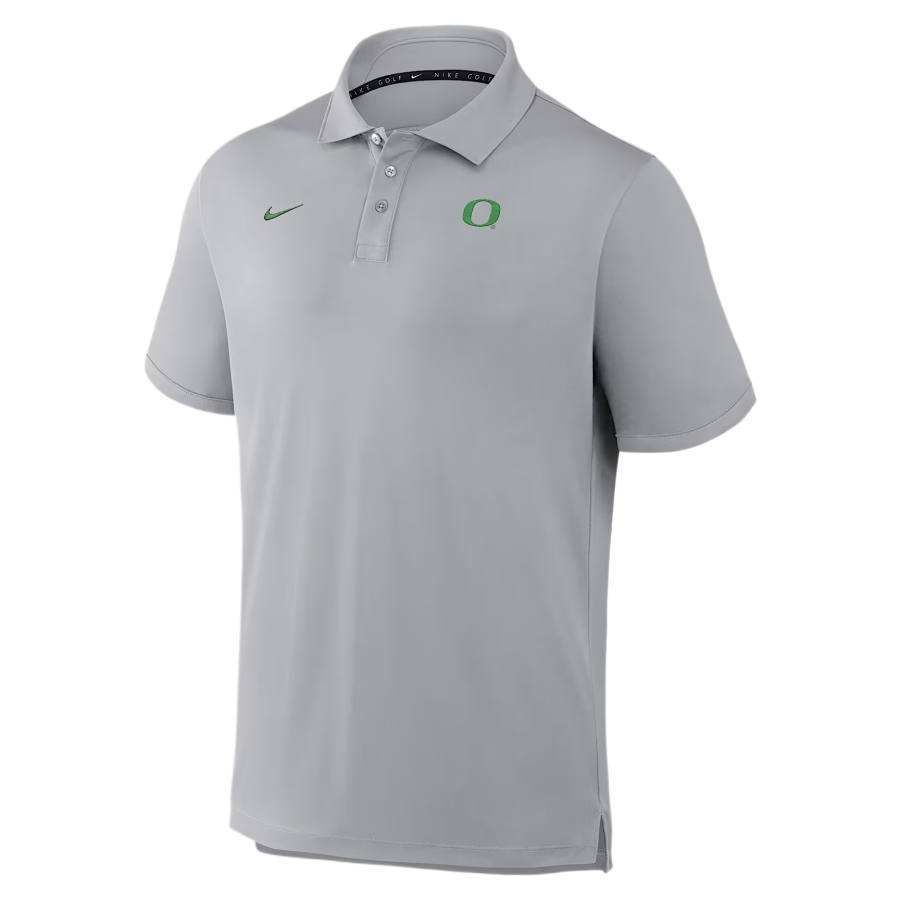 Nike Nike Dri Fit College Polo Shirts Men's Gray Polo Collar Moderate