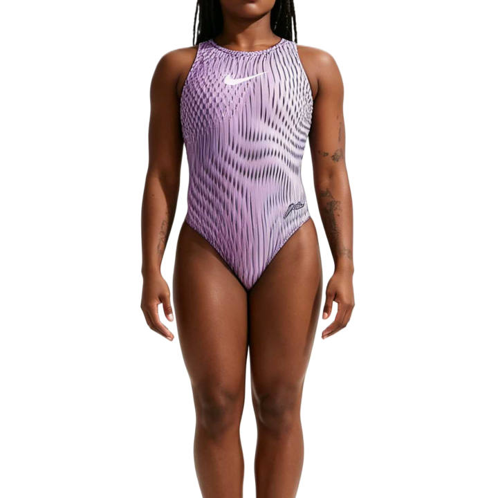 Nike Nike Gymnastics Leotards Women's Multicolor Crew Neck Moderate